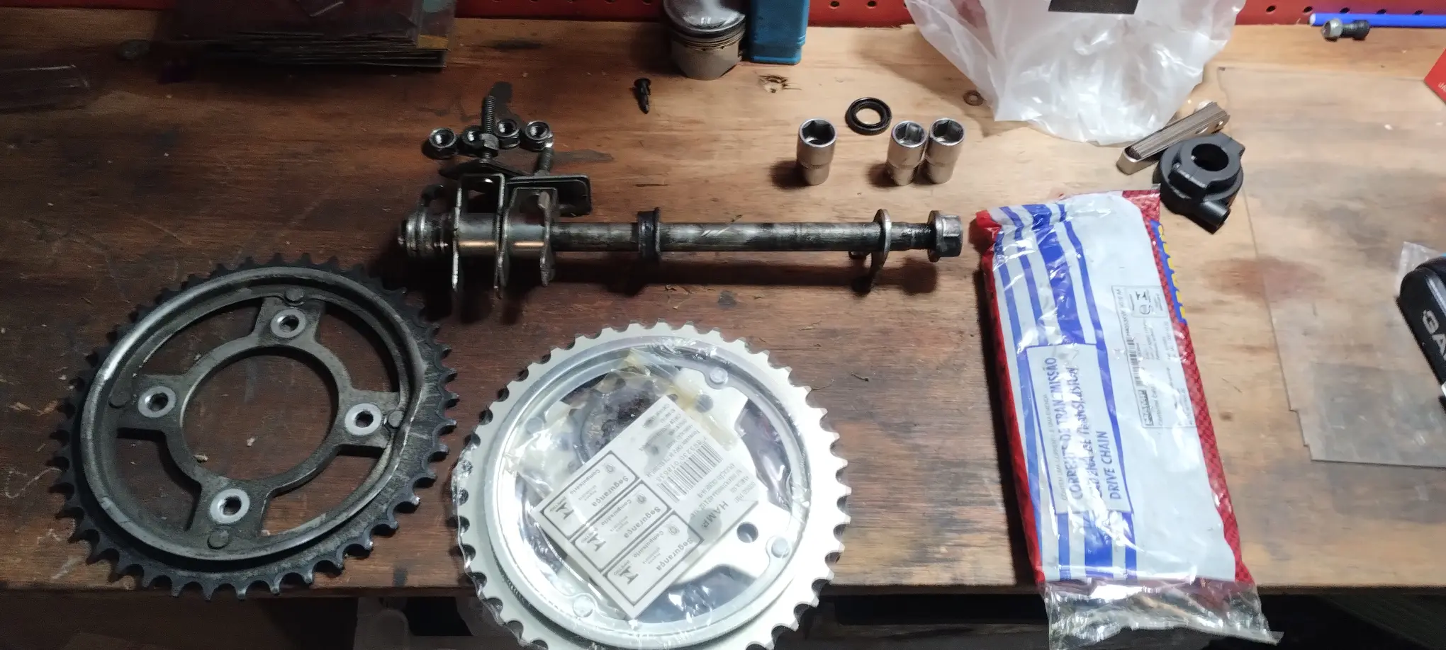 Cambio de Transmisión (Kit de Arrastre)